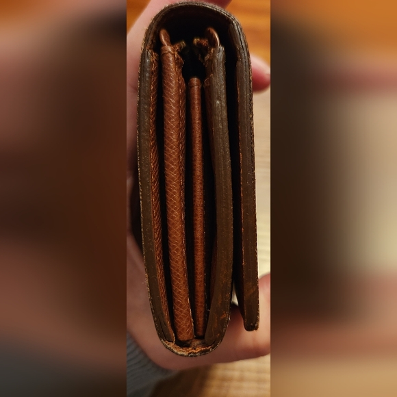 Louis Vuitton Classic Brown Monogram Wallet With Dust Bag - Picture 5 of 8